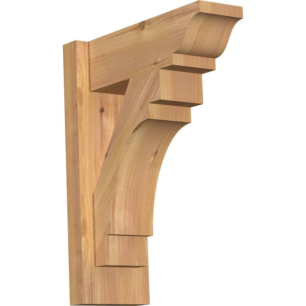 Ekena Millwork Merced Traditional Smooth Outlooker, Western Red Cedar, 5 1/2"W x 14"D x 18"H OUT06X14X18MRC01SWR - main